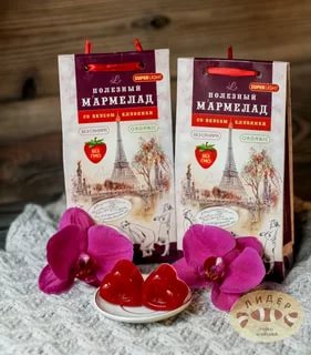 Полезный Мармелад Клубника 150г