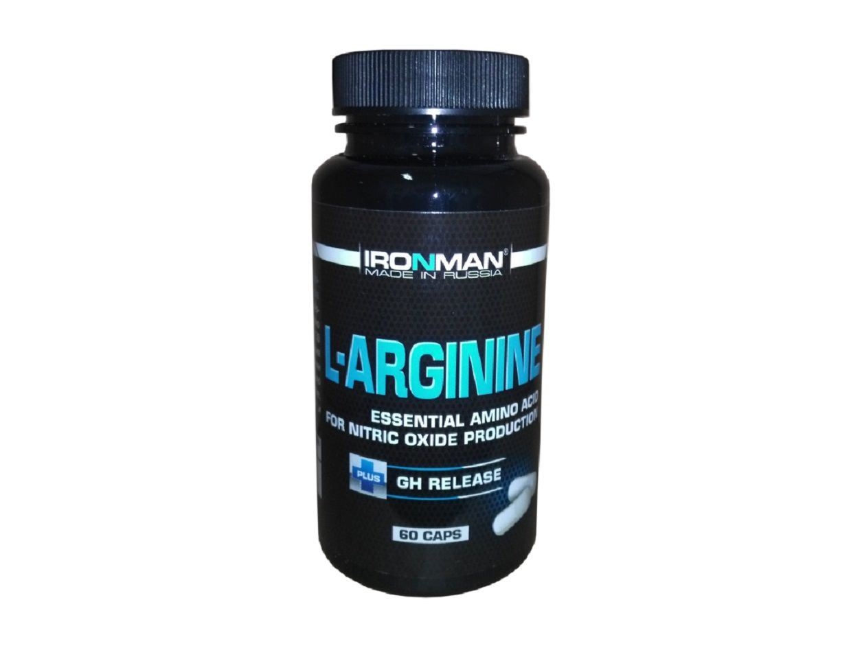 Ironman L-Arginine Л--Аргинин №60капс.