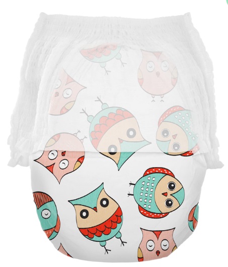 Offspring трусики подгузники для детей Совы XXL (15-23кг) 24 шт