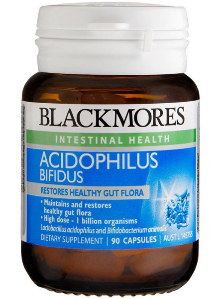 Blackmores Acidophilus bifidus №90 капс.Блэкморис