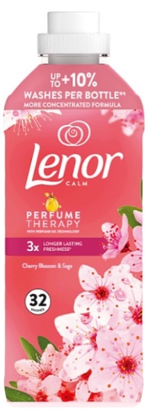 Кондиционер для белья Lenor Цветение вишни и Шалфей 987мл