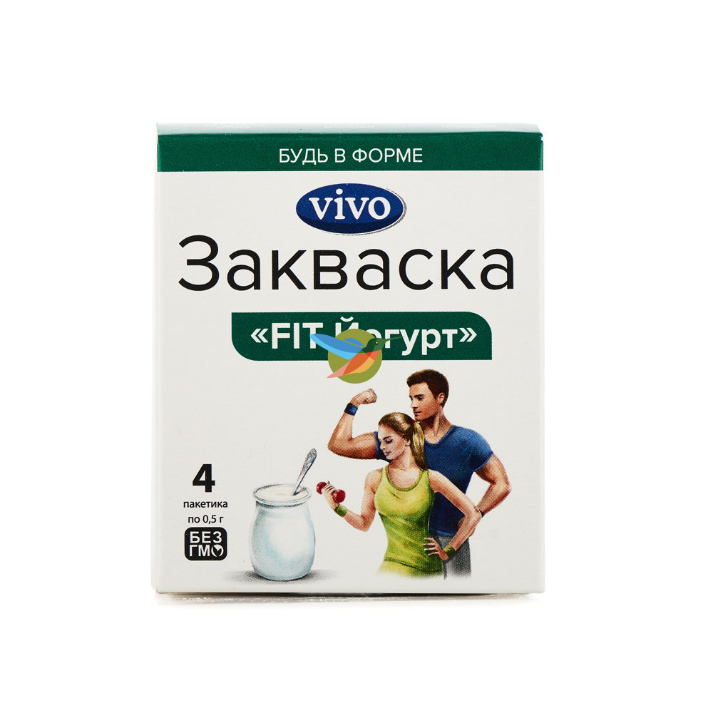 Vivo Закваска Fit Йогурт 4 пакетика