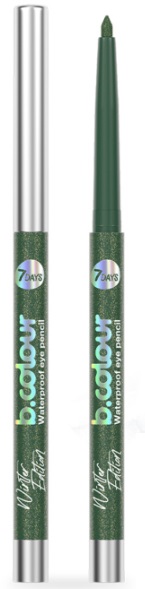 7 Days B.COLOUR WE Карандаш для глаз тон 01 Cristmas tree