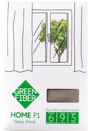 Home P1 - glass shine файбер для стекла серый GreenWay 06008