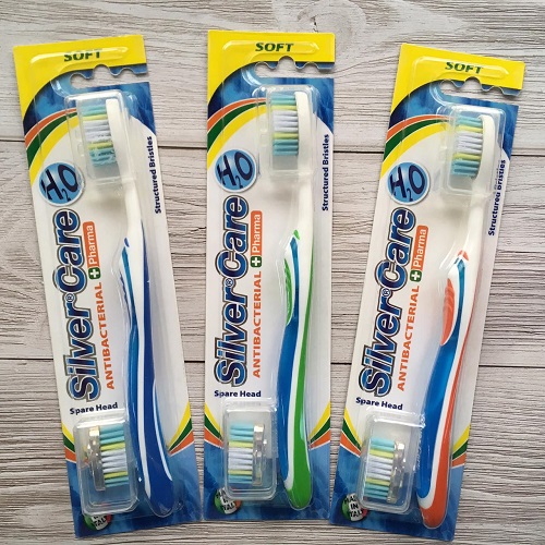 Зубная щетка SILVER CARE H2O Soft цв.в асс.