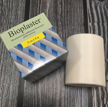 Лейкопластырь Рулонный Шелковый 5*500см BIOLA Bioplaster