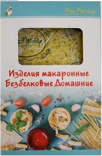 Мак Мастер Макароны Безбелковые Спагетти 80г