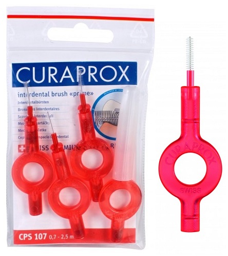 Ершики Межзубные CURAPROX CPS107 Ершики для брекетов