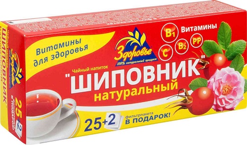 Здоровье Шиповник чай 2г №25пак