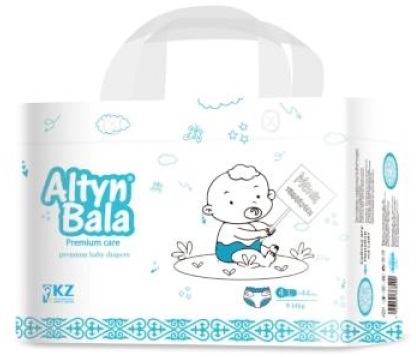 Подгузники для детей Altyn Bala L №4 (9-14кг) 44 шт Алтын бала