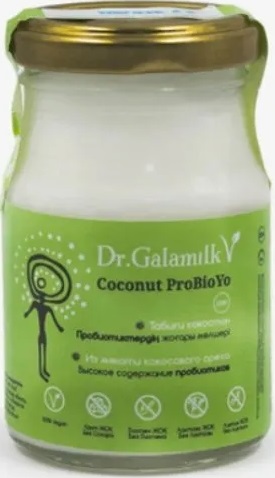 Dr.Galamilk ProBioYo Кокосовый йогурт 100г 
