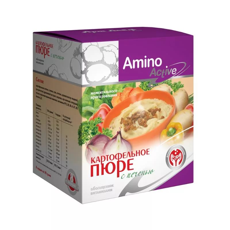 Арт Лайф Пюре картофельное с печенью 30г № 8  (Упаковка)