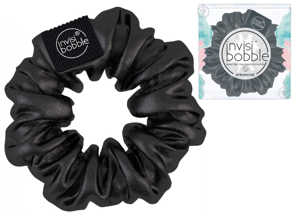 INVISIBOBBLE Резинка браслет для волос Sprunchie Holy Cow That`s Not Leather