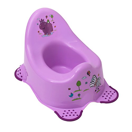 Горшок KEEEPER Adam Hippo фиалетовый