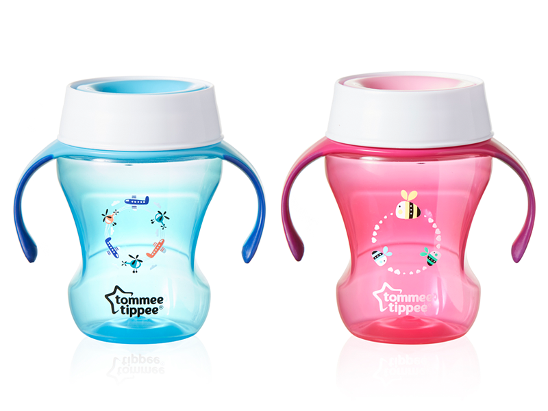 Поильник-стакан 6м+ TOMMEE TIPPEE Explora 230мл Непроливайка