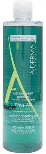 A-Derma PHYS-AK Гель очищающий 200 мл