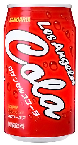 Sangaria Los Angeles Cola Напиток безалкогольный газированный Кола 350 мл ( банка металлическая )