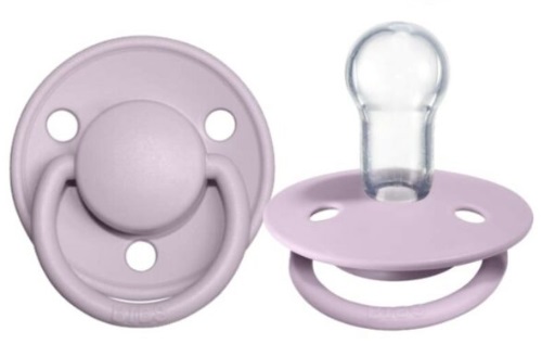Пустышка силиконовая 0м+ Bibs De Lux Dusty Lilac арт.1010267