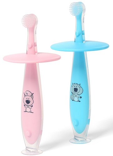 Прорезыватель Зубная щетка для детей BABYONO Nr.551/01 цв.в асс.