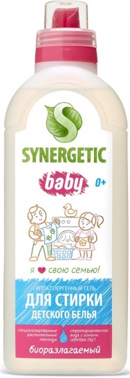 SYNERGETIC Гель для стирки детского белья 750 мл