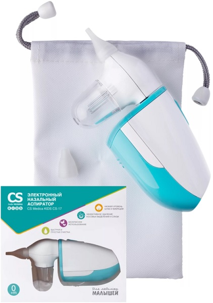Аспиратор назальный электронный CS Medica Kids CS-17