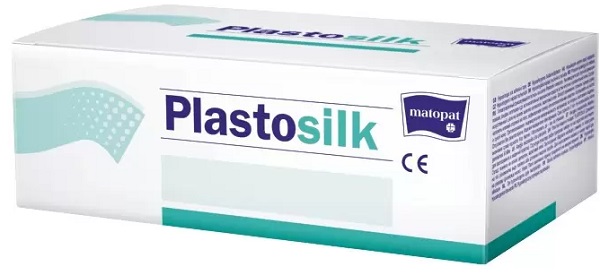 Пластырь Гипоаллергенный PLASTOSILK 2.5см*5м 1шт MATOPAT