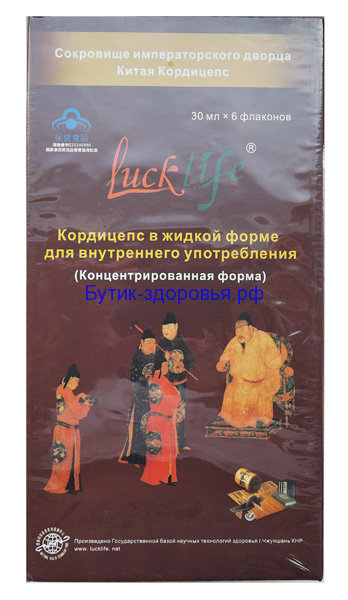 Кордицепс в жидкой форме 30мл №6 флаконов