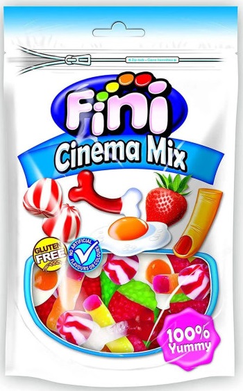 FINI Мармелад Zip-lock Кино микс 180 гр