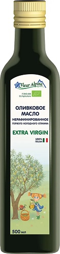 Fleur Alpine Масло Оливковое 500мл.нераф.