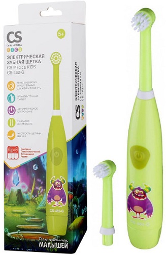 Зубная щетка Электрическая CS Medica Kids CS-462-G