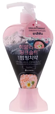 Зубная паста Bamboo Salt Himalaya Pinksalt Pumping Floral Mint 285гр