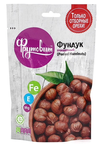 ФРУТОВИТ Фундук очищенный 120г