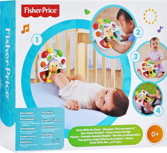 FISHER-PRICE 0+ Пианино Растем Вместе арт.BFH64