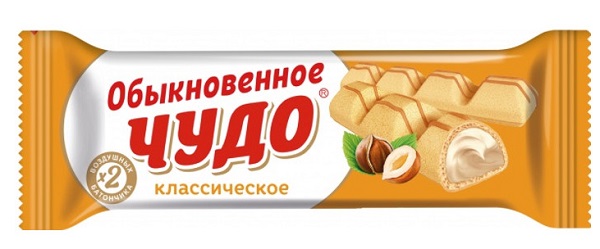 Вафельный батончик Славянка Обыкновенное чудо Классика 40 г
