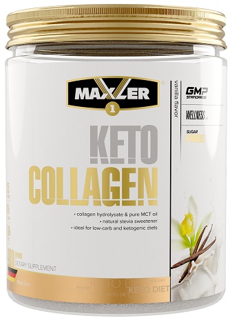 Maxler Кето Коллаген 400г Ваниль
