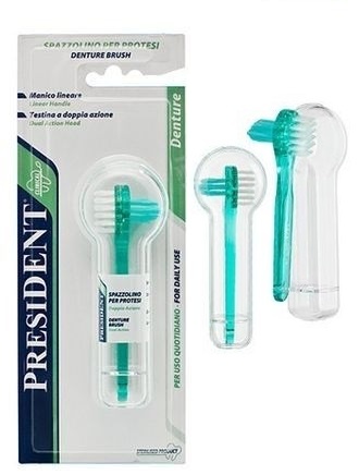 PRESIDENT Щетка для чистки зубных протезов