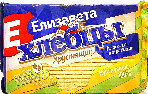 Елизавета Хлебцы хрустящие Кукурузные 90г