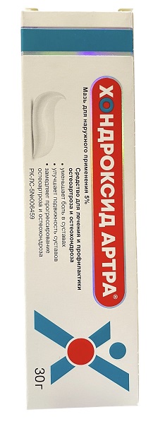 Хондроксид Артра мазь 5% 30 гр ( хондроитина сульфат натрия )