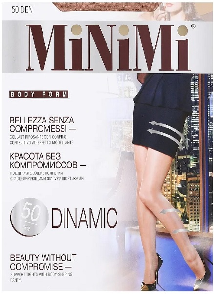 MINIMI Колготки 50 den Dinamic Daino 3-M