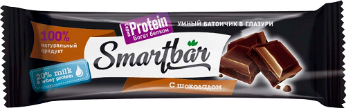 Smartbar Батончик Протеин Шоколад 40г в темной глазури