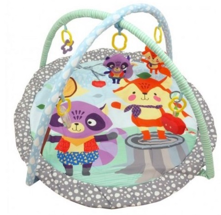 Коврик игровой развивающий Енот BABY MIX арт.34229