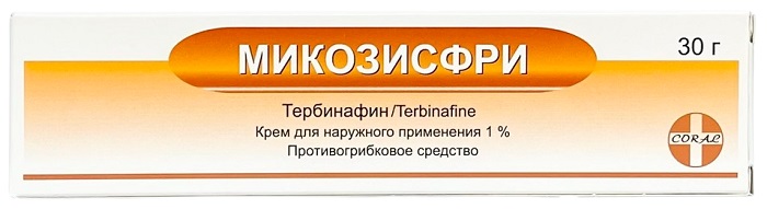 Микозисфри крем 1% 30 г ( тербинафин )