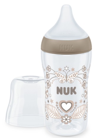 Бутылочка Пластиковая NUK Perfect Match PP Сердце 260мл арт.10216014 ш/г Соска Силиконовая 