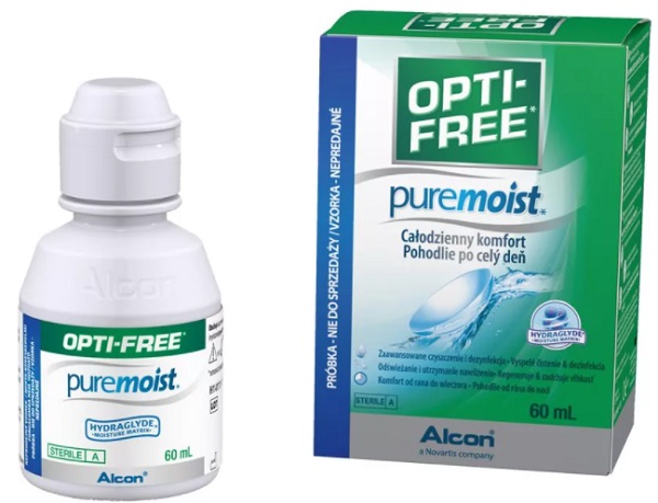 Раствор для линз OPTI-FREE PureMoist 60 мл Опти Фри