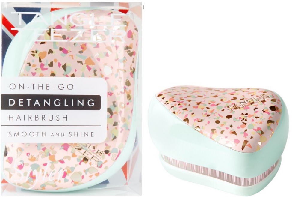 TANGLE TEEZER расческа Compact Styler Terrazzo