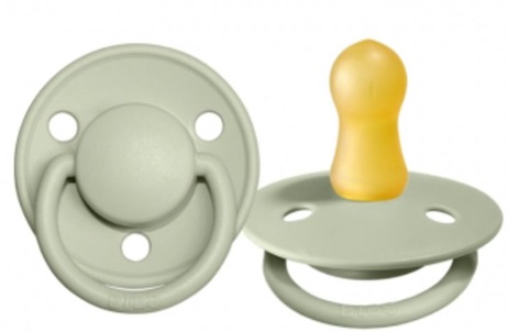 Пустышка латексная 6м+ Bibs De Lux Sage арт.1210250