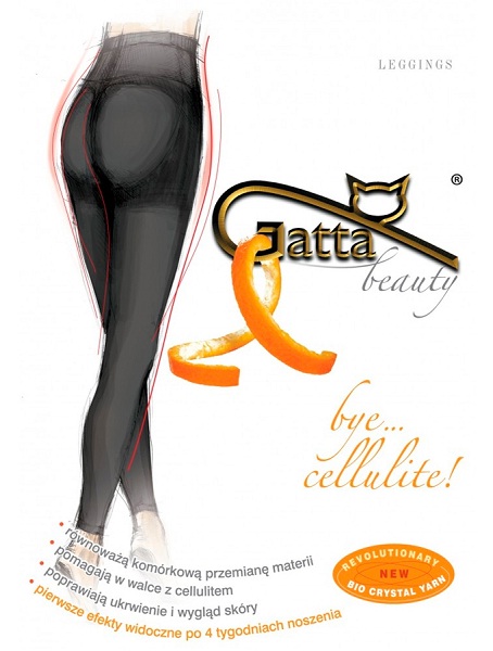 GATTA Bye Cellulite 50 Leggings Nero 2-S Леггинсы корректирующие