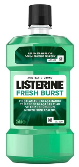 Ополаскиватель для полости рта LISTERINE Fresh Burst 250мл ЛИСТЕРИН