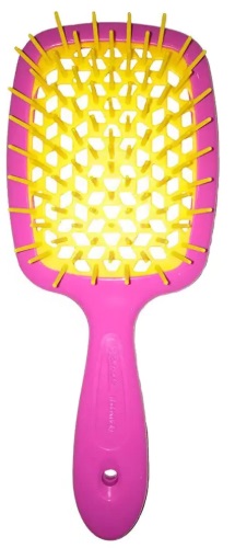 Расческа Janeke Superbrush 82SP226 FY-Brush Fuxia Pieno/Giallo