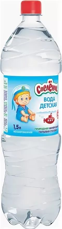 С пеленок  Вода детская природная минеральная питьевая столовая 1,5 л